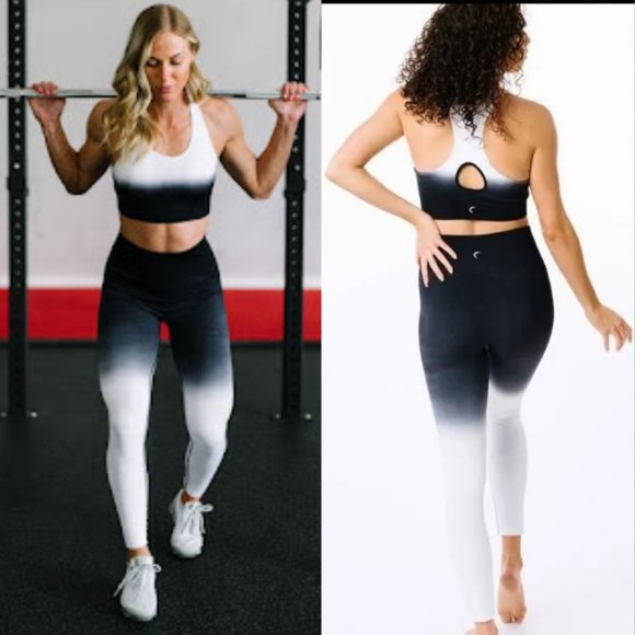 Zyia NWT Ombre Performance High Rise 7/8 Seamless Leggings - Picture 1 of 6